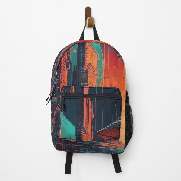 Item preview, Sunset on the Neon City designed and sold by landletsy.