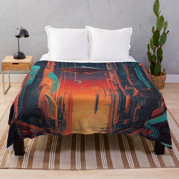 Item preview, Sunset on the Neon City designed and sold by landletsy.