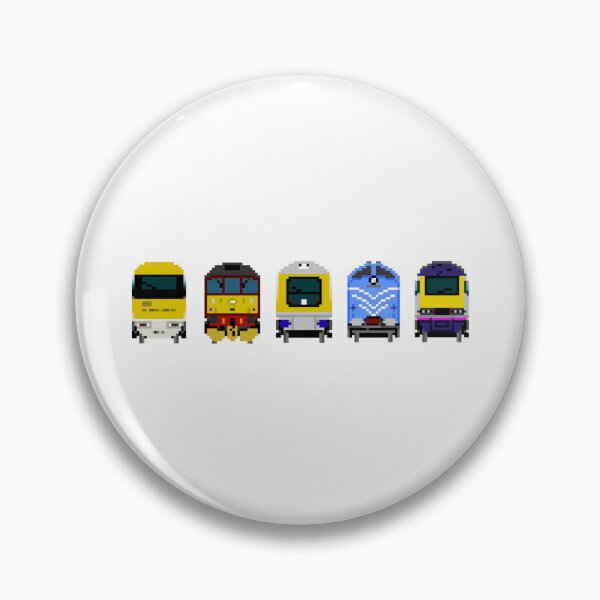 Item preview, 8-bit british locomotives  designed and sold by TrainFanatic.