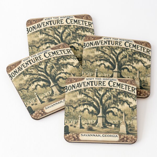 Item preview, Bonaventure Cemetery Art – Savannah’s Iconic Vintage Gothic Graveyard designed and sold by GravNReflection.