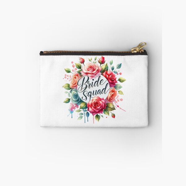 Item preview, "Bride Squad" Floral Design – Perfect for Wedding Party Gifts & Apparel designed and sold by artedigital99.