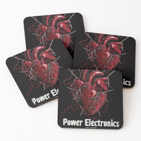 Item preview, Anatomical Heart Power electronics - Dark, Industrial Graphic Art designed and sold by Piotrek0001.