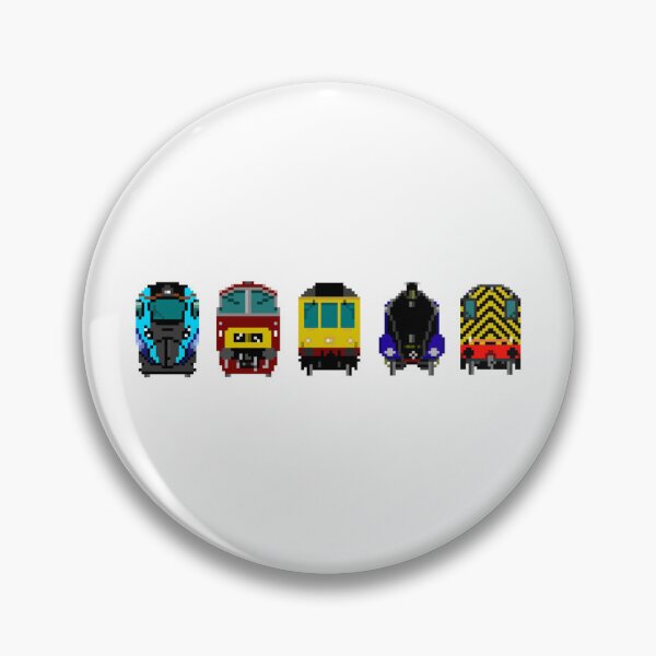 Item preview, 8-bit british locomotives  designed and sold by TrainFanatic.