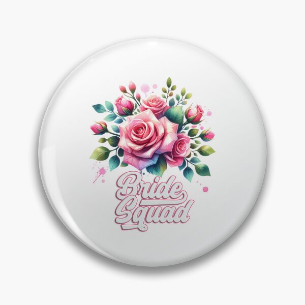 Item preview, "Bride Squad" Floral Design – Perfect for Wedding Party Gifts & Apparel designed and sold by artedigital99.