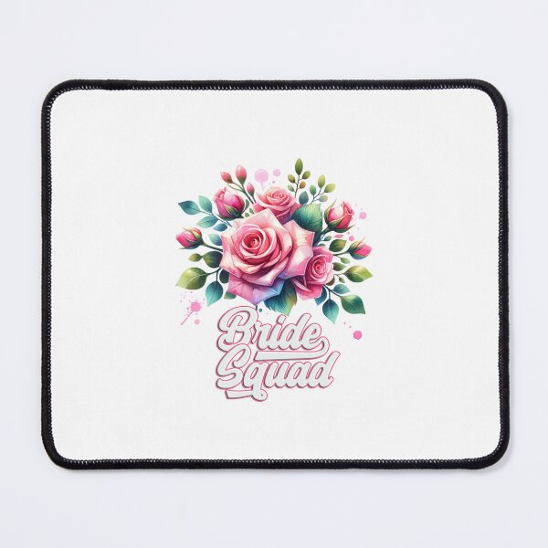 Item preview, "Bride Squad" Floral Design – Perfect for Wedding Party Gifts & Apparel designed and sold by artedigital99.