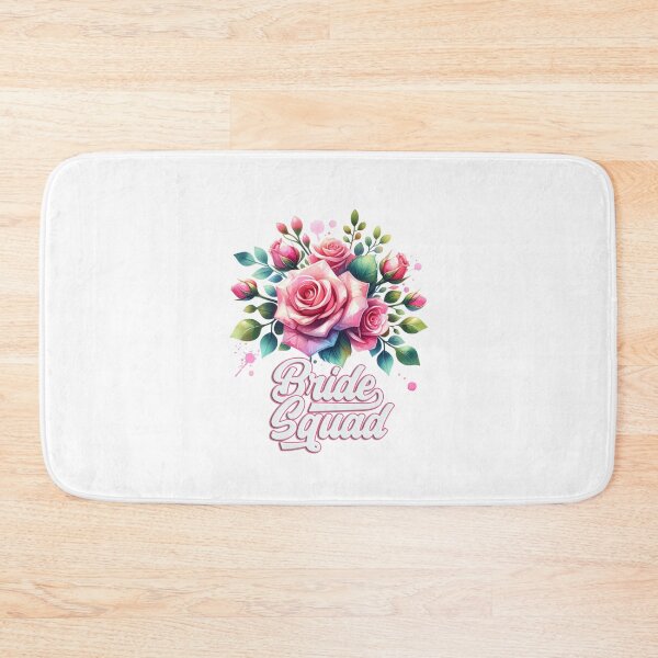 Item preview, "Bride Squad" Floral Design – Perfect for Wedding Party Gifts & Apparel designed and sold by artedigital99.