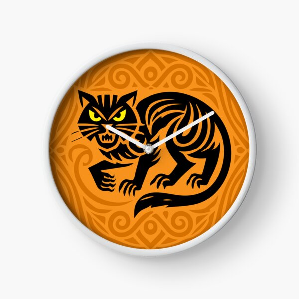 Item preview, Fierce Black Cat Halloween Spooky Season Style designed and sold by Victor Shadehorn.