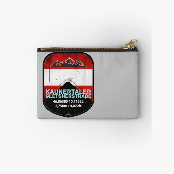 Item preview, Kaunertal Glacier Road Austria Motorcycle Sticker T-Shirt 02 designed and sold by OuterShellUK.