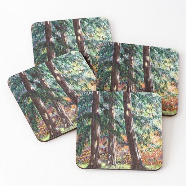 Item preview, Three Pines on an Autumn Morning designed and sold by BreezyZen.