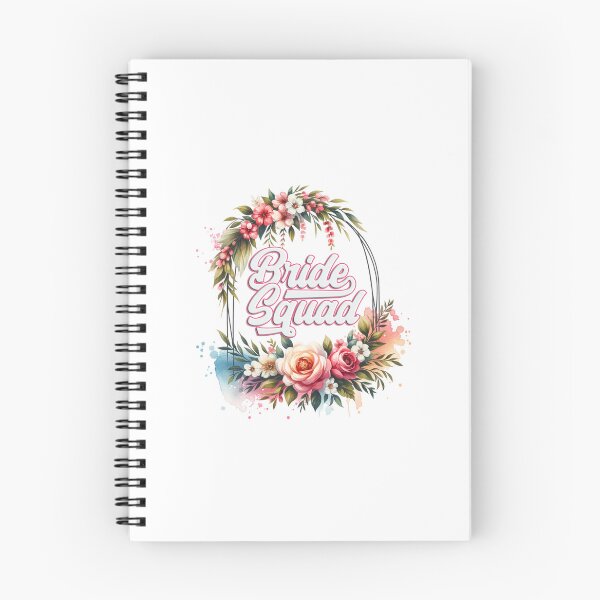 Item preview, "Bride Squad" Floral Design – Perfect for Wedding Party Gifts & Apparel designed and sold by artedigital99.