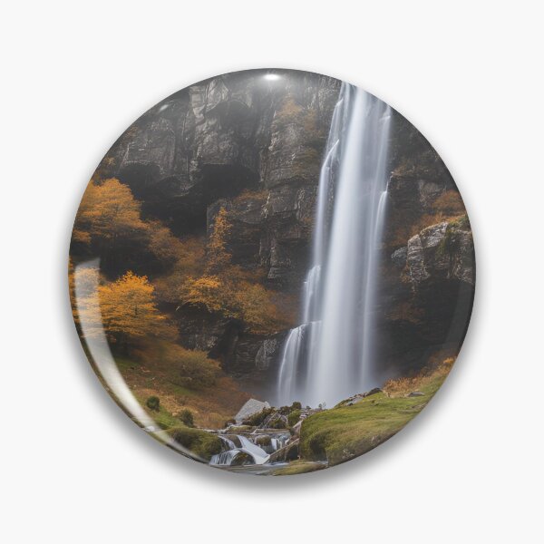 Item preview, Mountain waterfall print designed and sold by NicMacTees.