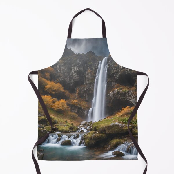 Item preview, Mountain waterfall print designed and sold by NicMacTees.