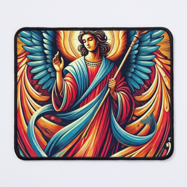 Item preview, Biblical Angel Religious Spiritual Art Print designed and sold by MSCVSN ART.