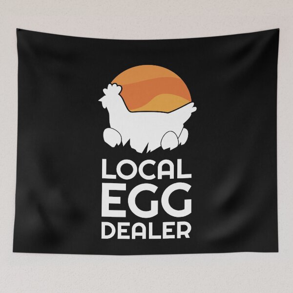 Item preview, Local Egg Dealer Chicken Eggs designed and sold by MooonTees.