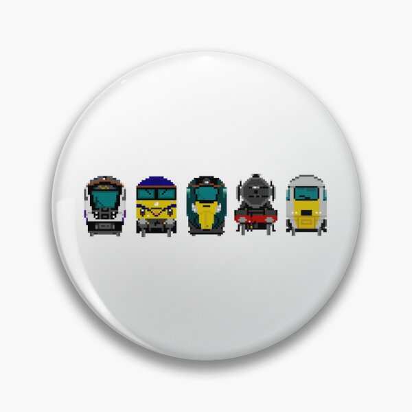 Item preview, 8-bit british locomotives  designed and sold by TrainFanatic.