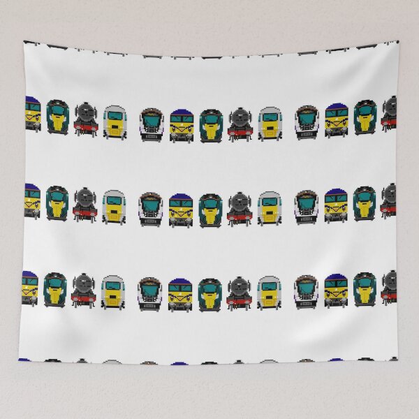 Item preview, 8-bit british locomotives  designed and sold by TrainFanatic.