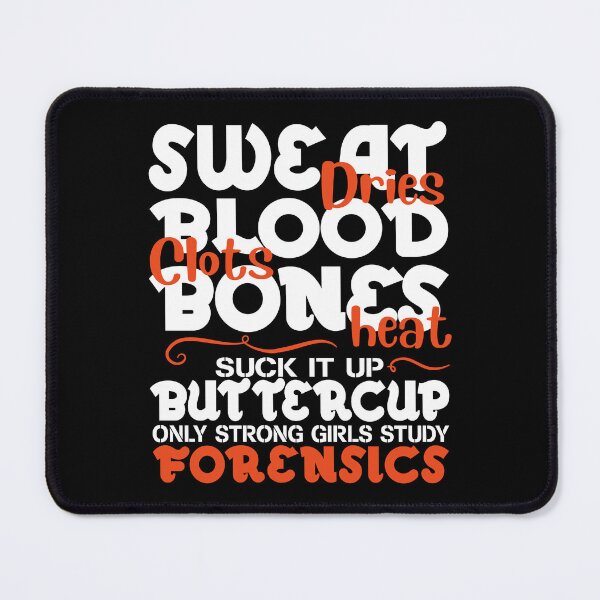 Item preview, Strong Girls Study Forensics - Forensic Scientist designed and sold by ScienceCorner.
