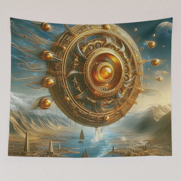 Item preview, Fantasy Spaceship designed and sold by FRStudio2024.