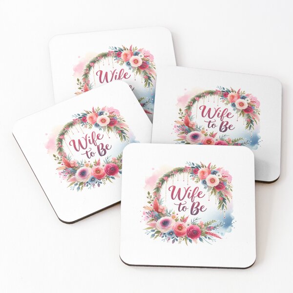 Item preview, "Wife to Be" Floral Design – Perfect for Bridal Gifts & Wedding Apparel designed and sold by artedigital99.