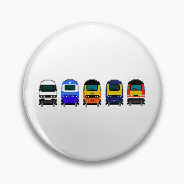 Item preview, 8-bit british class 43 HST's set1 designed and sold by TrainFanatic.