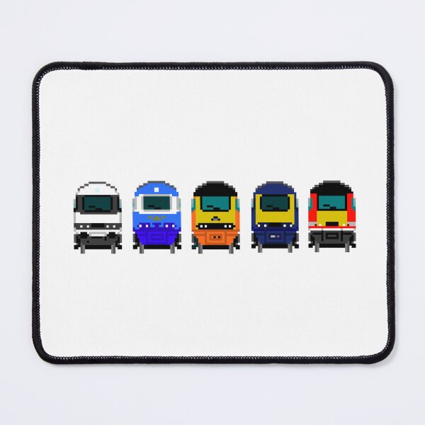 Item preview, 8-bit british class 43 HST's set1 designed and sold by TrainFanatic.