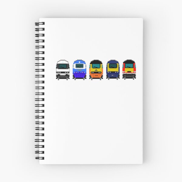Item preview, 8-bit british class 43 HST's set1 designed and sold by TrainFanatic.