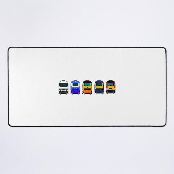 Item preview, 8-bit british class 43 HST's set1 designed and sold by TrainFanatic.