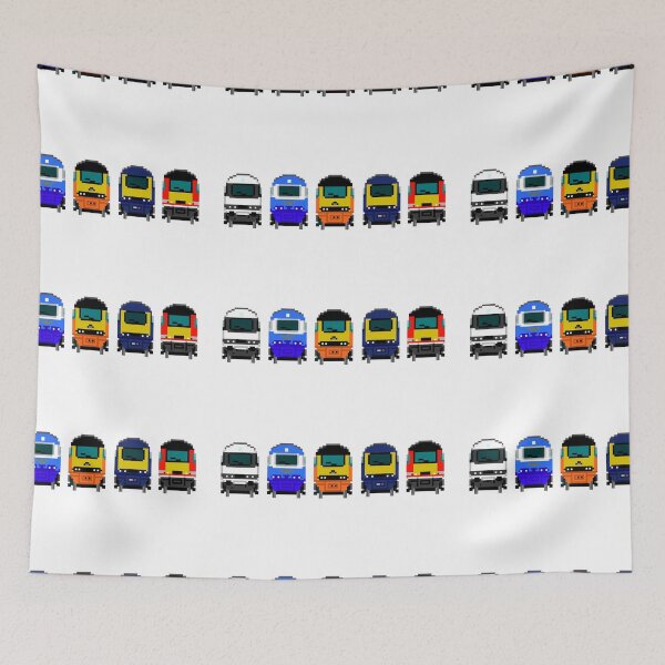 Item preview, 8-bit british class 43 HST's set1 designed and sold by TrainFanatic.