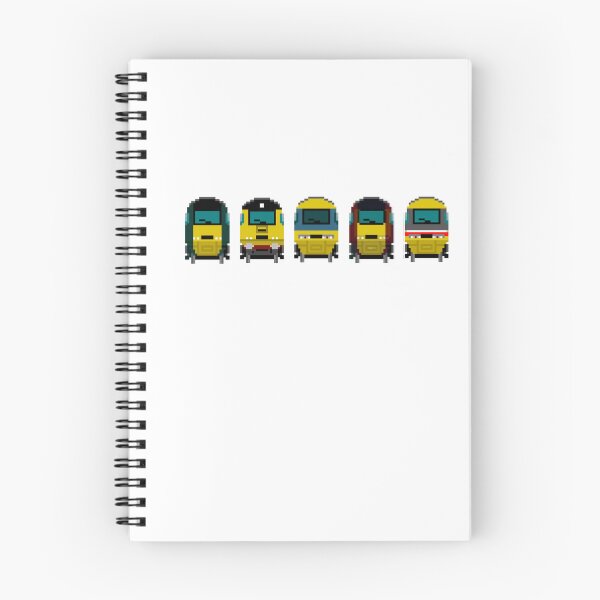 Item preview, 8-bit british class 43 HST's set2 designed and sold by TrainFanatic.