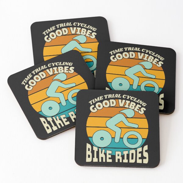 Item preview, Good Vibes Bike Rides Time Trial Cycling designed and sold by Guess4best.