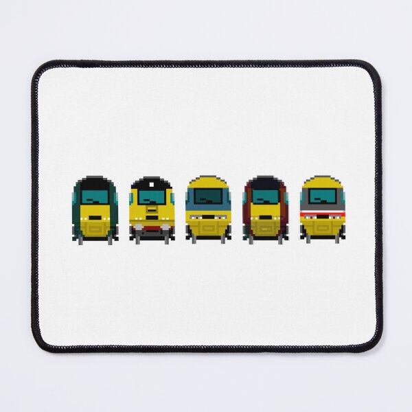 Item preview, 8-bit british class 43 HST's set2 designed and sold by TrainFanatic.