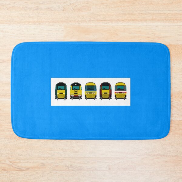 Item preview, 8-bit british class 43 HST's set2 designed and sold by TrainFanatic.