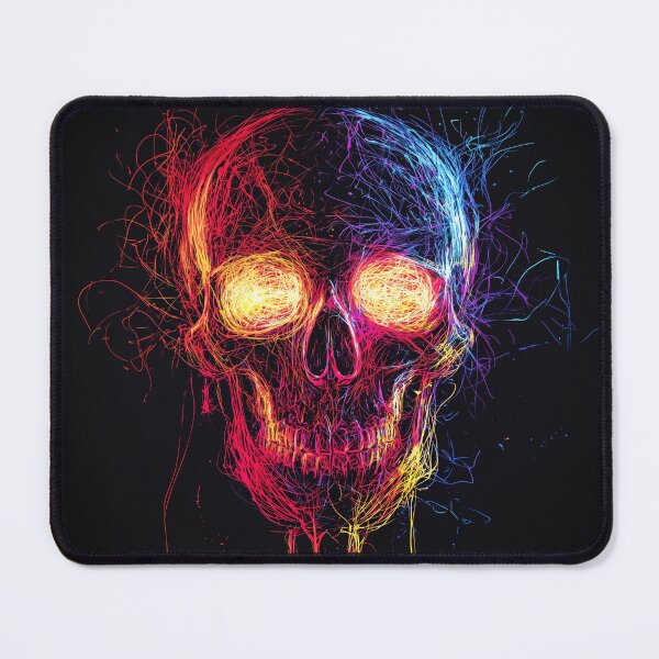 Item preview, Vibrant skull designed and sold by valerko26.