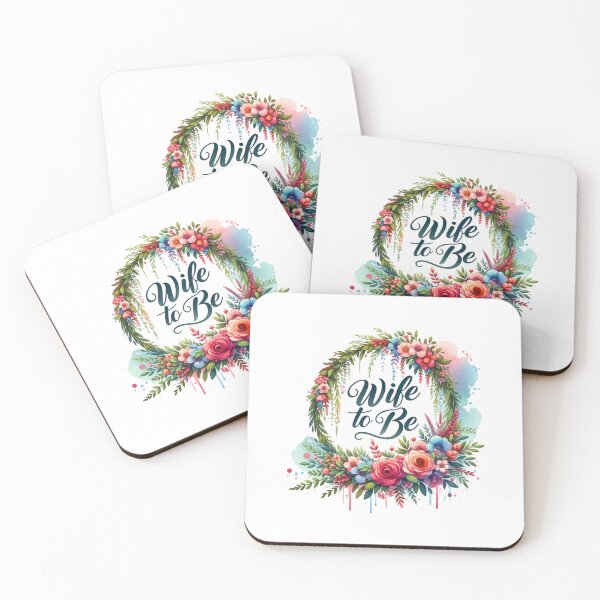 Item preview, "Wife to Be" Floral Design – Perfect for Bridal Gifts & Wedding Apparel designed and sold by artedigital99.