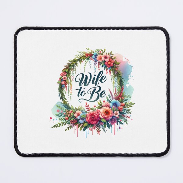Item preview, "Wife to Be" Floral Design – Perfect for Bridal Gifts & Wedding Apparel designed and sold by artedigital99.