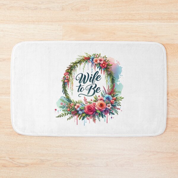 Item preview, "Wife to Be" Floral Design – Perfect for Bridal Gifts & Wedding Apparel designed and sold by artedigital99.