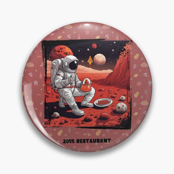 Item preview, Restaurant In Space 2055 Funny Style designed and sold by SheGoingUP.