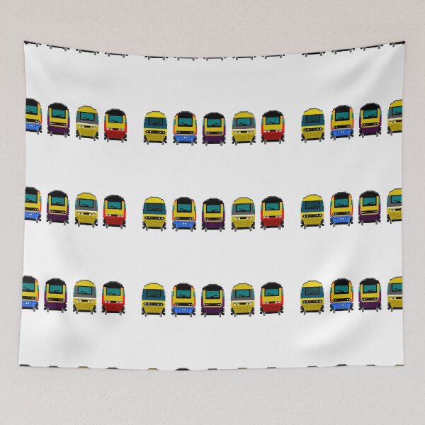 Item preview, 8-bit british class 43 HST's set3 designed and sold by TrainFanatic.