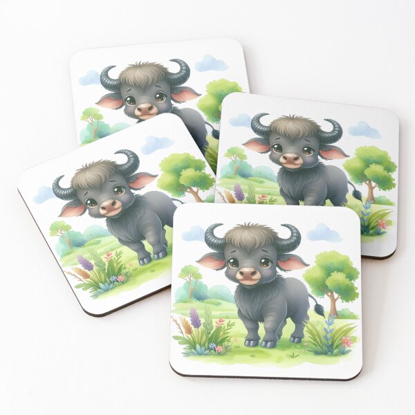 Item preview, Playful Buffalo designed and sold by AuEShop.