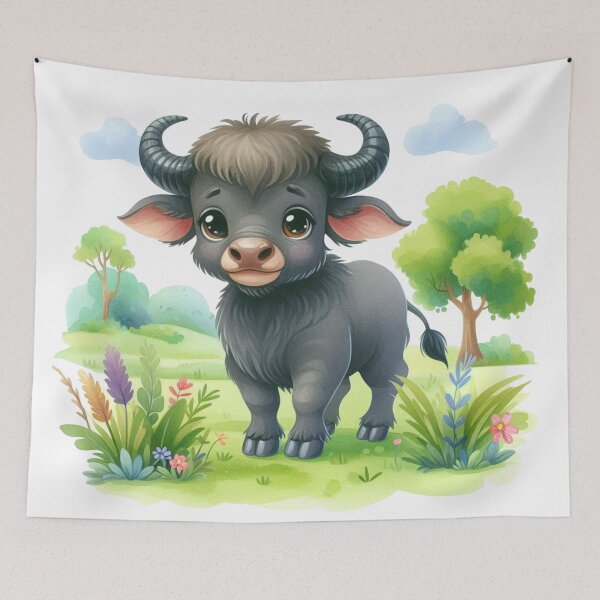 Item preview, Playful Buffalo designed and sold by AuEShop.