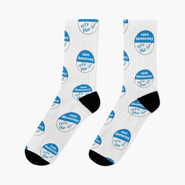 Item preview, Save Democracy Vote Blue Democrat Liberal Progressive  designed and sold by The Junto Shop.