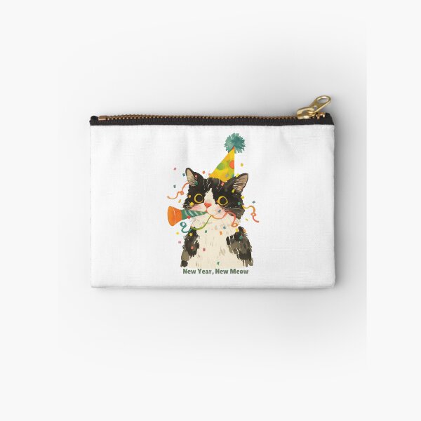 Item preview, New Year, New Meow designed and sold by badburropress.