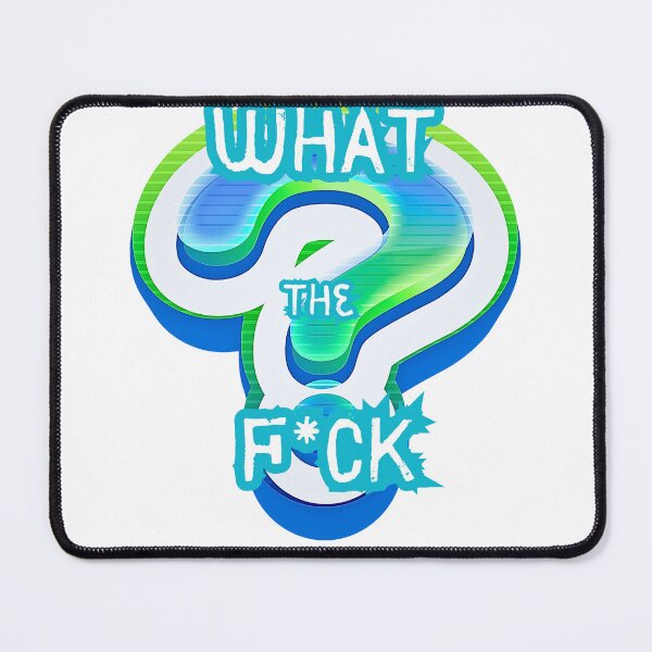 Item preview, What the f*uck, funny colored text, ? designed and sold by Lunaria Arts.