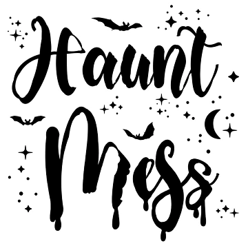 Artwork thumbnail, Haunt Mess Text by SparklefilthStudios