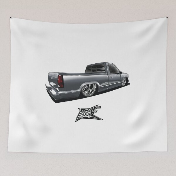 Item preview, c10 pickup truck gray designed and sold by NaquashM.