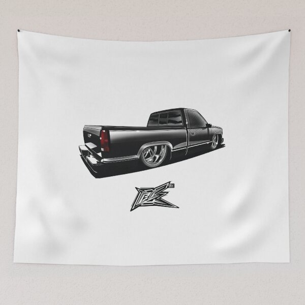 Item preview, c10 pickup truck black  designed and sold by NaquashM.