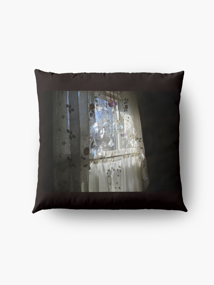 Alternate view of crystals in the kithen Floor Pillow
