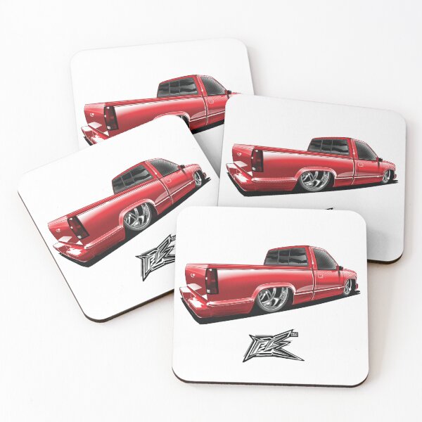 Item preview, c10 pickup truck red designed and sold by NaquashM.