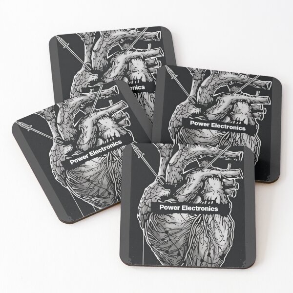 Item preview, Anatomical Heart Power electronics - Dark, Industrial Graphic Art designed and sold by Piotrek0001.