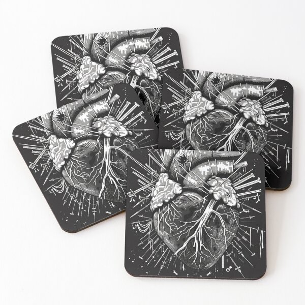 Item preview, Anatomical Heart Power electronics - Dark, Industrial Graphic Art designed and sold by Piotrek0001.